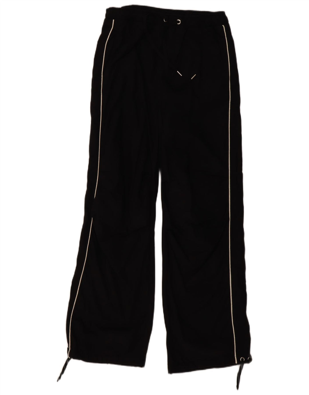 Calça de treino feminina MINT VELVET Reino Unido 14 algodão preto médio