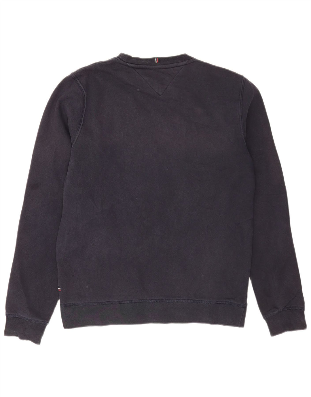 Tommy Hilfiger moletom gráfico masculino jumper pequeno algodão azul marinho