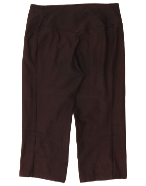 Leggings Nike Dri Fit Capri UK 12 Médio Preto Poliéster