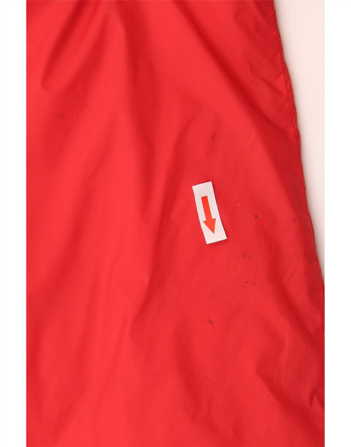 Jaqueta masculina acolchoada com capuz Tommy Hilfiger Reino Unido 40 grande nylon vermelho