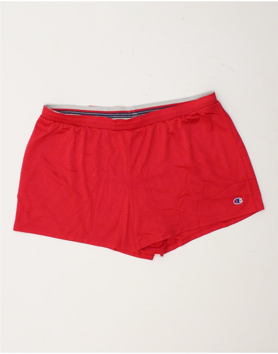 Shorts esportivos masculinos CHAMPION 2XL poliéster vermelho