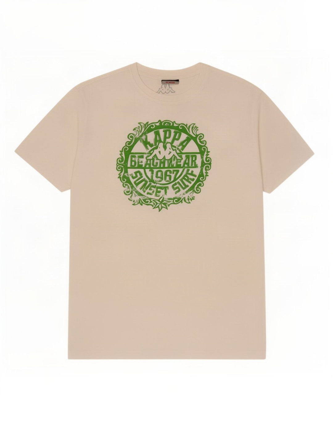 Camiseta gráfica masculina Kappa Top XL branco