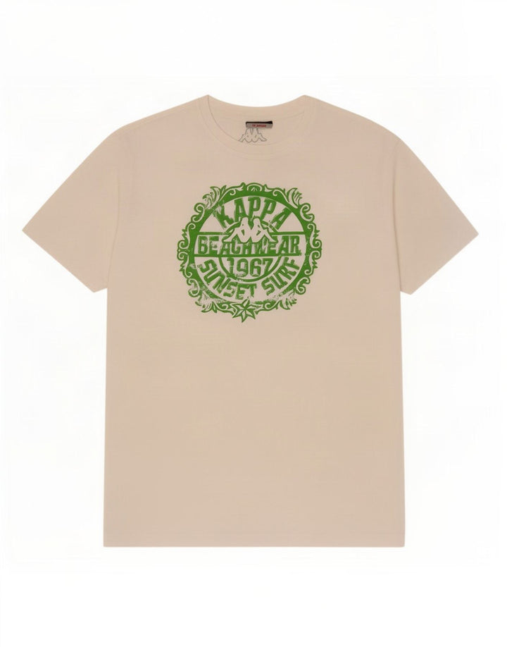 Camiseta gráfica masculina Kappa Top XL branco