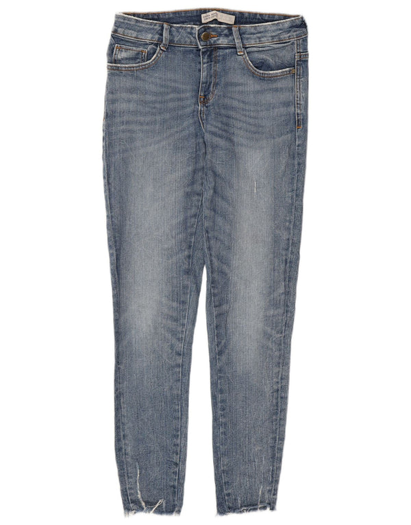 Calça jeans skinny feminina Zara EU 36 XS W26 L27 azul algodão