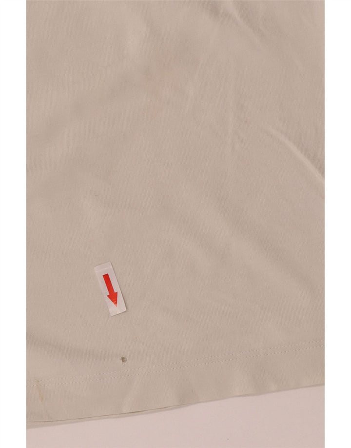 Camiseta Jordan masculina gráfica Top médio algodão branco