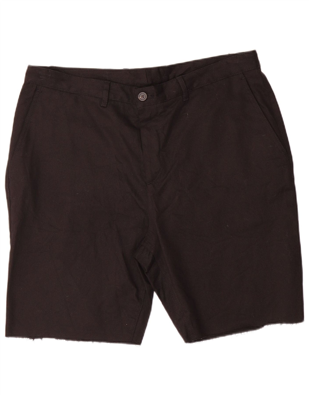 Zara Mens Chino Shorts EU 46 XL W36 Preto