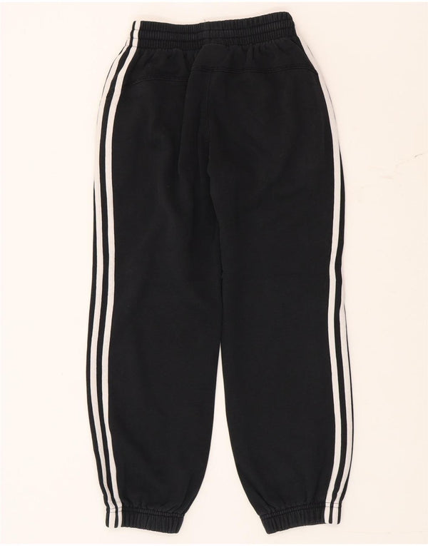 Adidas meninas calças de treino joggers 9-10 anos algodão preto