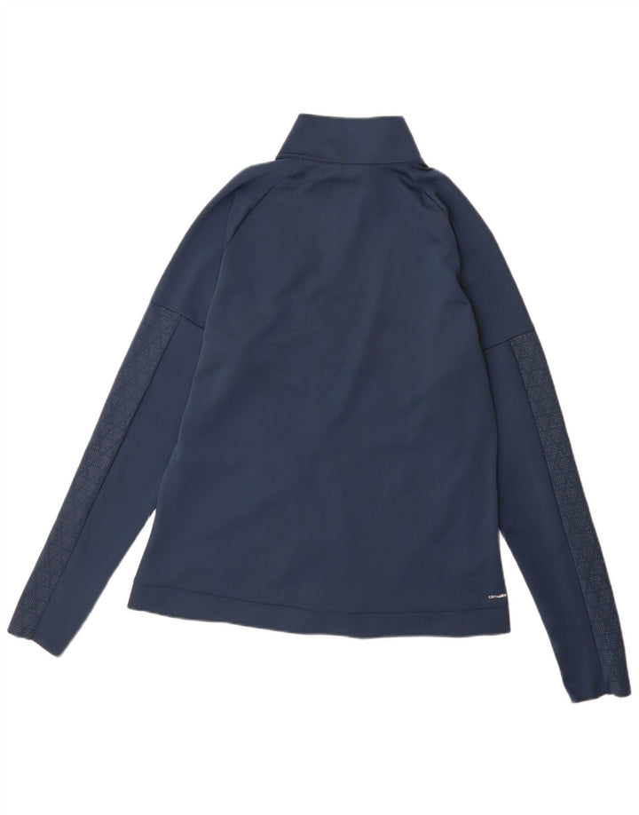 Jaqueta Adidas Climalite Feminina Top UK 18 XL Azul Marinho Poliéster