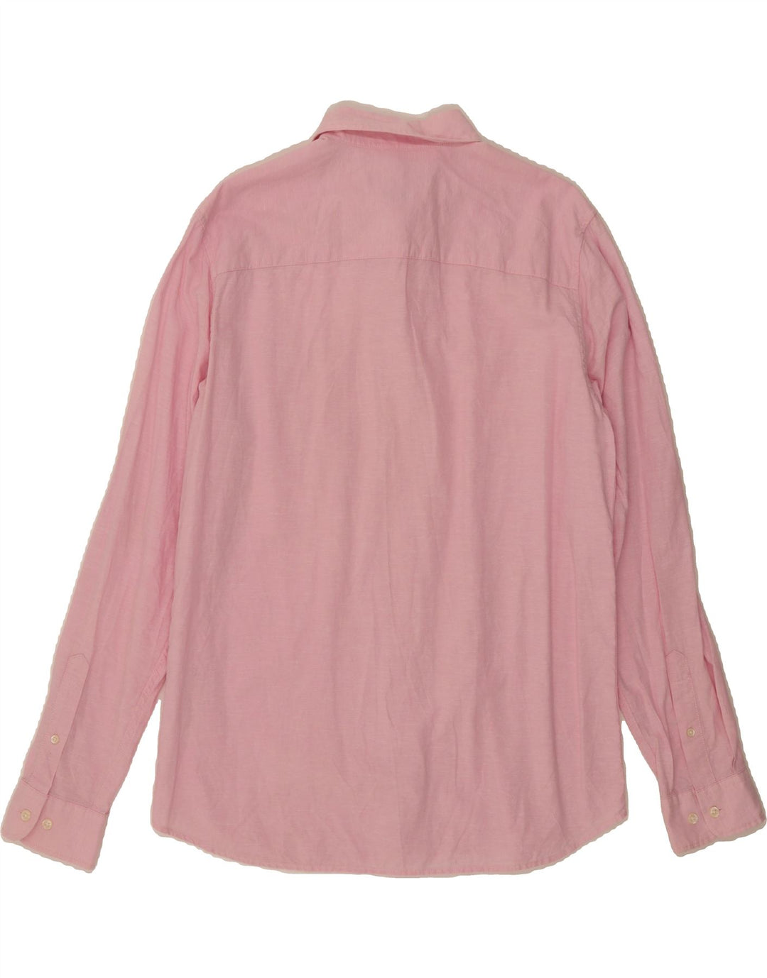 JACK & JONES Mens Shirt XL Pink Cotton Vintage Jack & Jones and Second-Hand Jack & Jones from Messina Hembry 