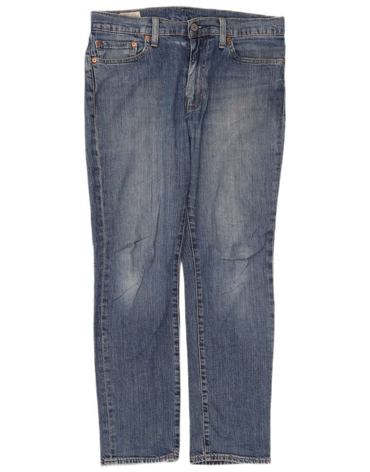 LEVI'S Masculino 511 Slim Jeans W32 L30 Azul Algodão