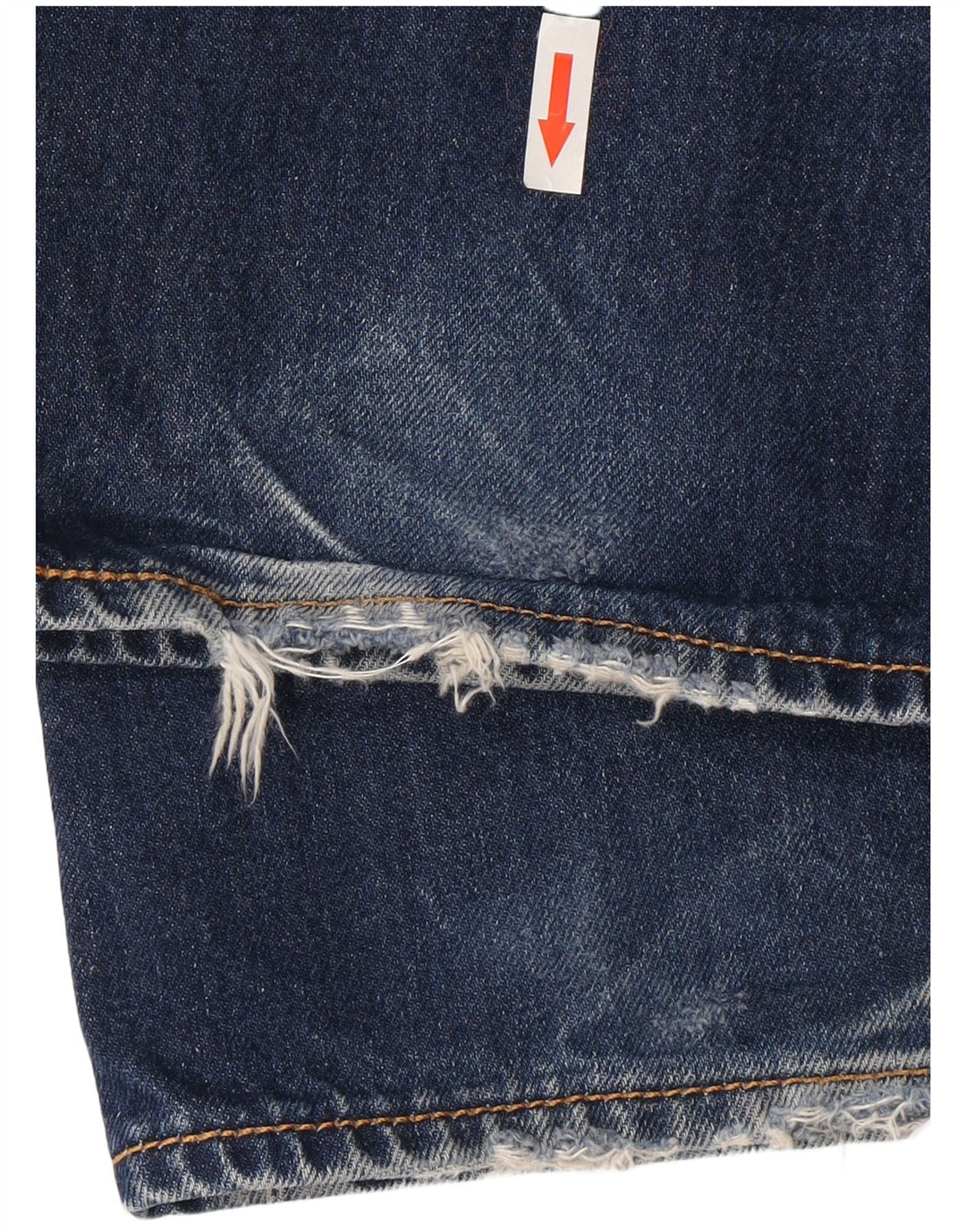 Levi's Masculino 501 Straight Jeans W38 L30 Azul Marinho Algodão
