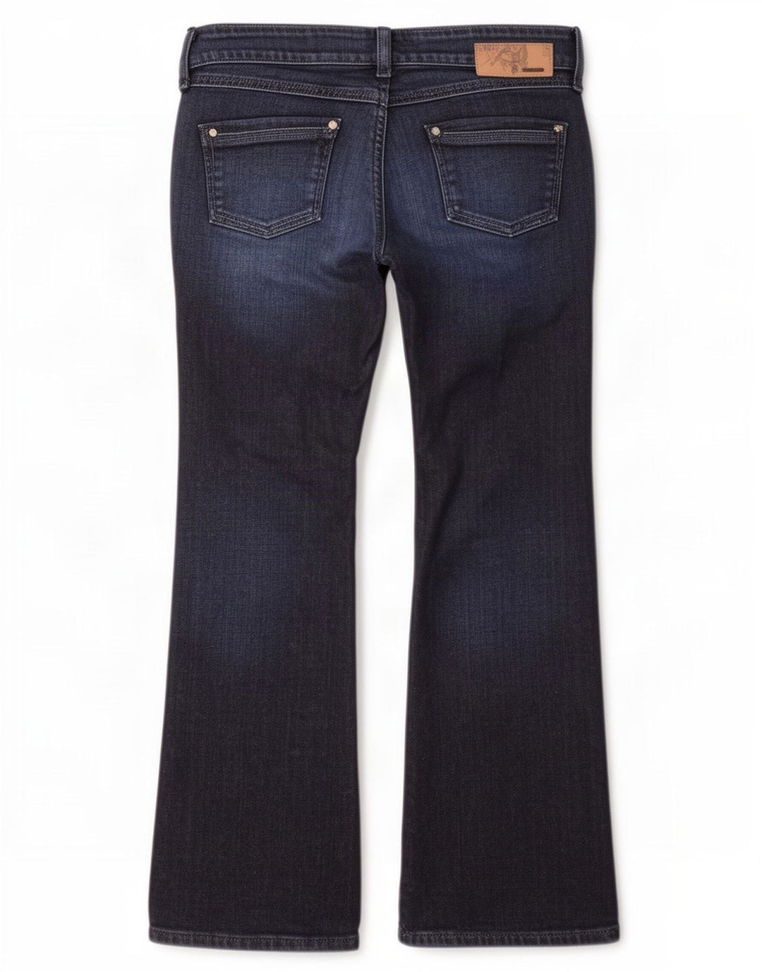 Diesel feminino Ronhar Bootcut jeans W29 L30 azul marinho algodão