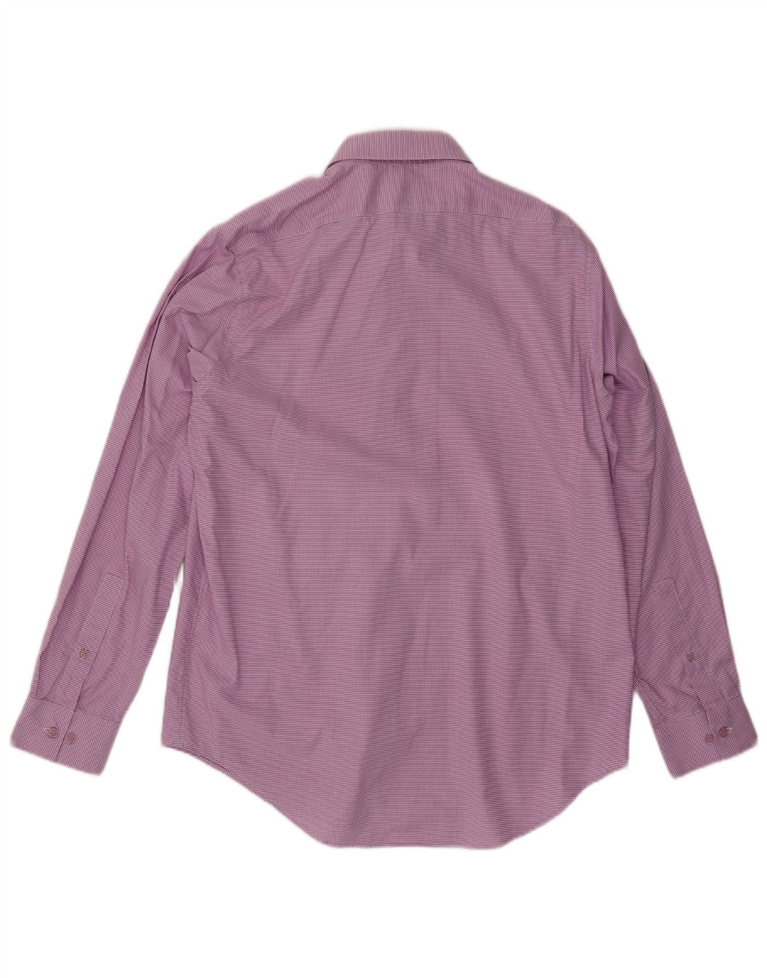 CALVIN KLEIN Camisa masculina slim fit tamanho 16 1/2 grande roxo houndstooth