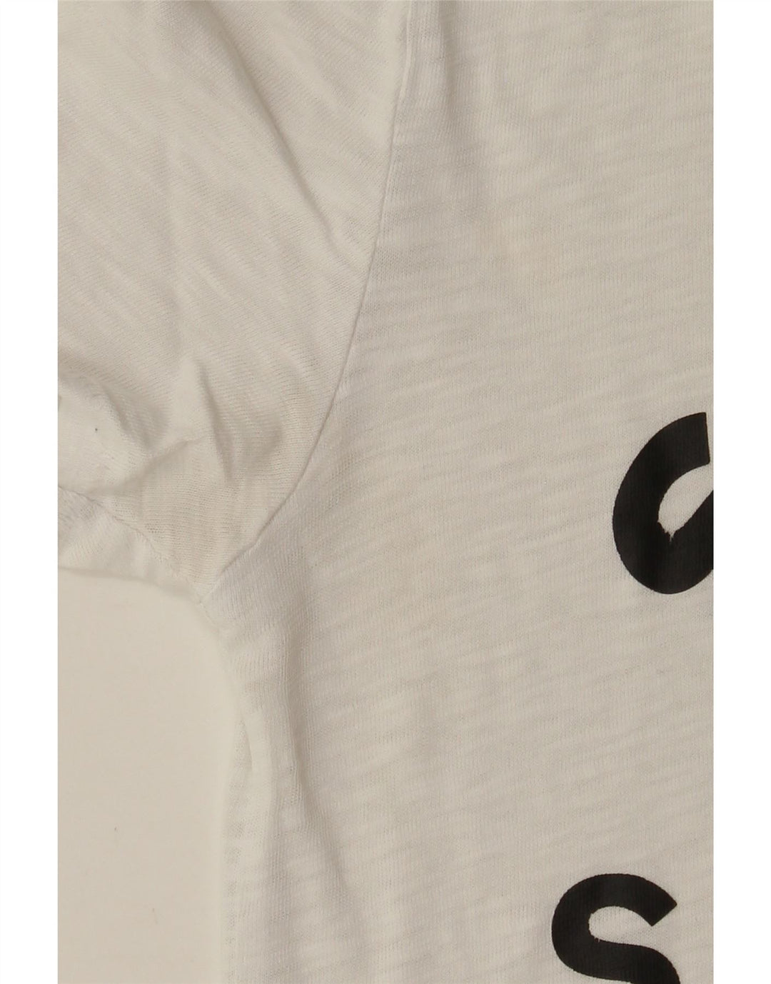 Camiseta masculina gráfica SUPERDRY Top médio algodão branco