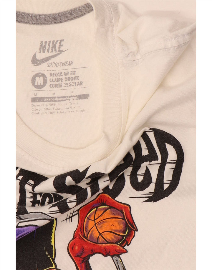 Camiseta Nike Masculina Regular Fit Graphic Top Médio Branco
