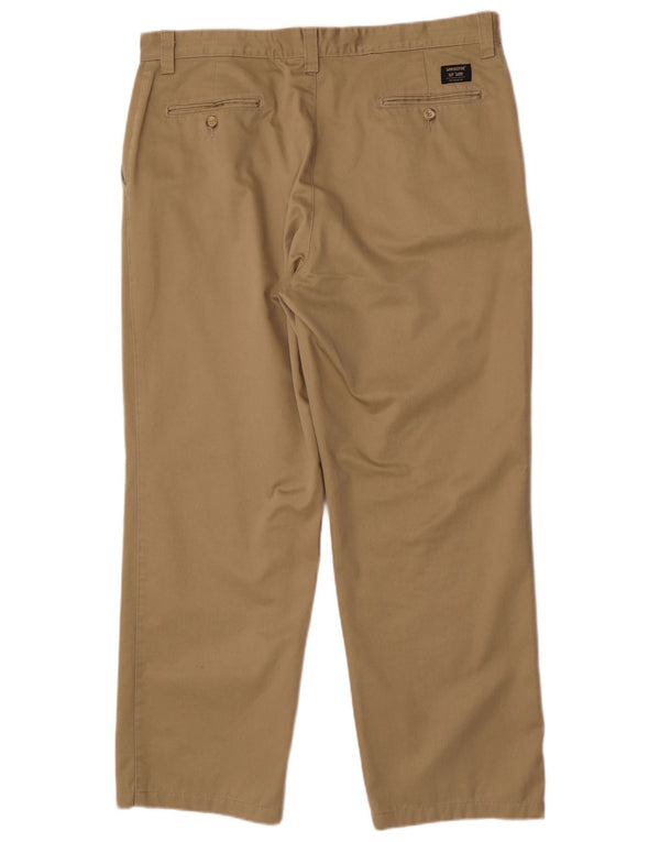 Lee Calça Chino Masculina Reta W40 L30 Marrom