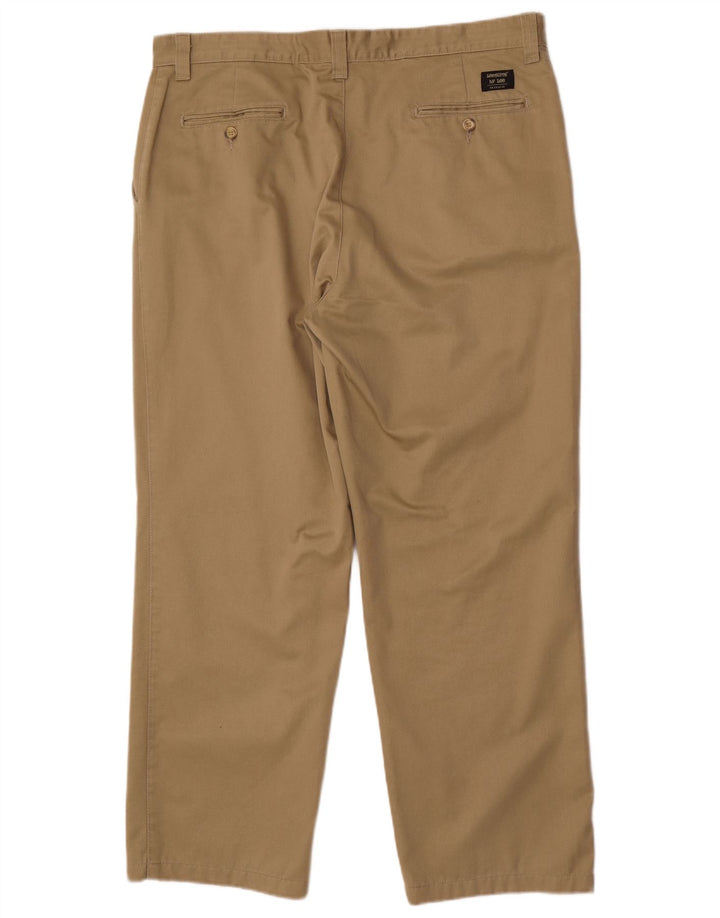 Lee Calça Chino Masculina Reta W40 L30 Marrom