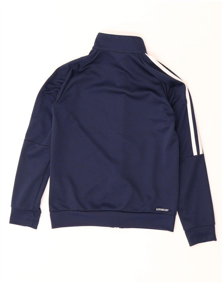 Jaqueta ADIDAS Menino Aeroready Top 9-10 Anos Azul Marinho Poliéster