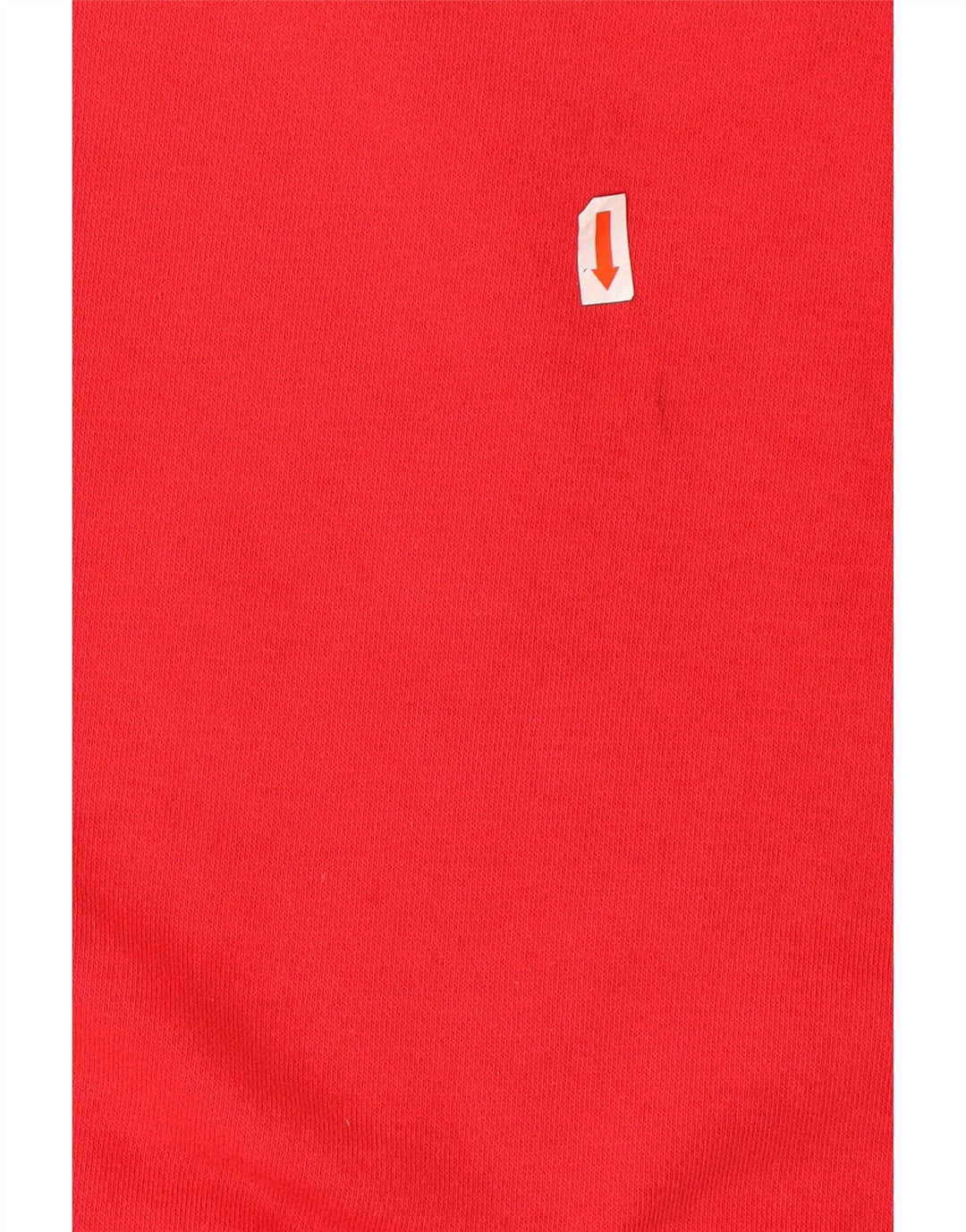 ADIDAS Mens Climalite Moletom Jumper Médio Vermelho Colourblock Algodão