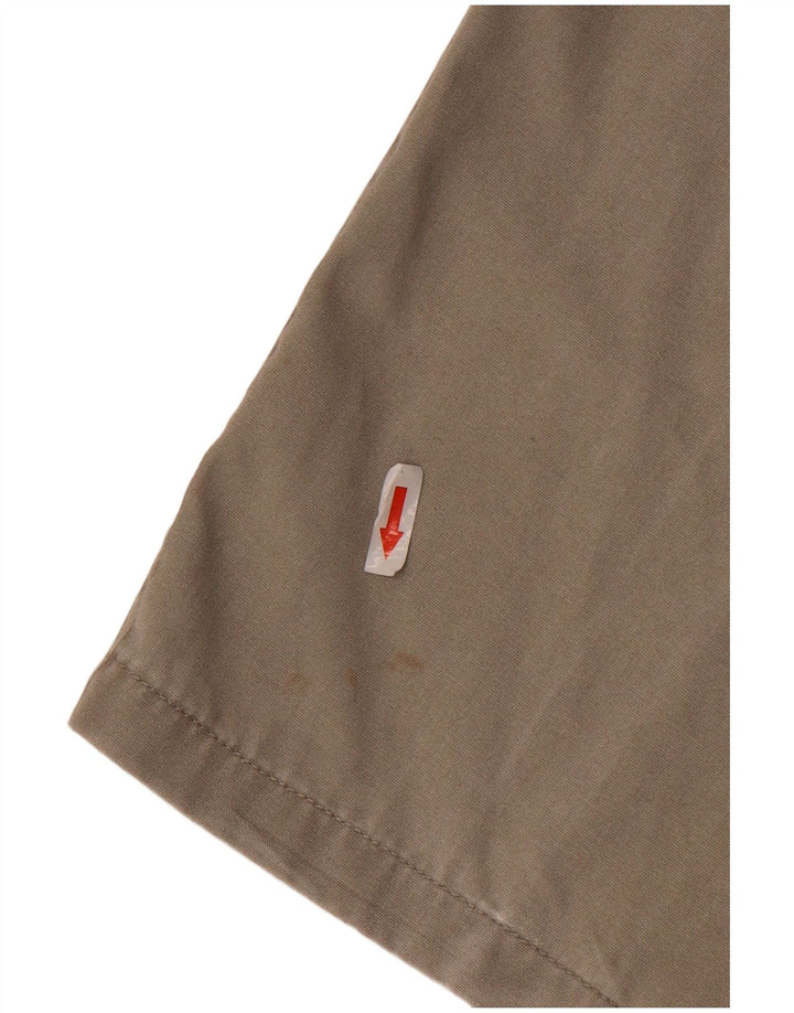 Calça cargo reta masculina vintage tamanho 40 W40 L27 cáqui