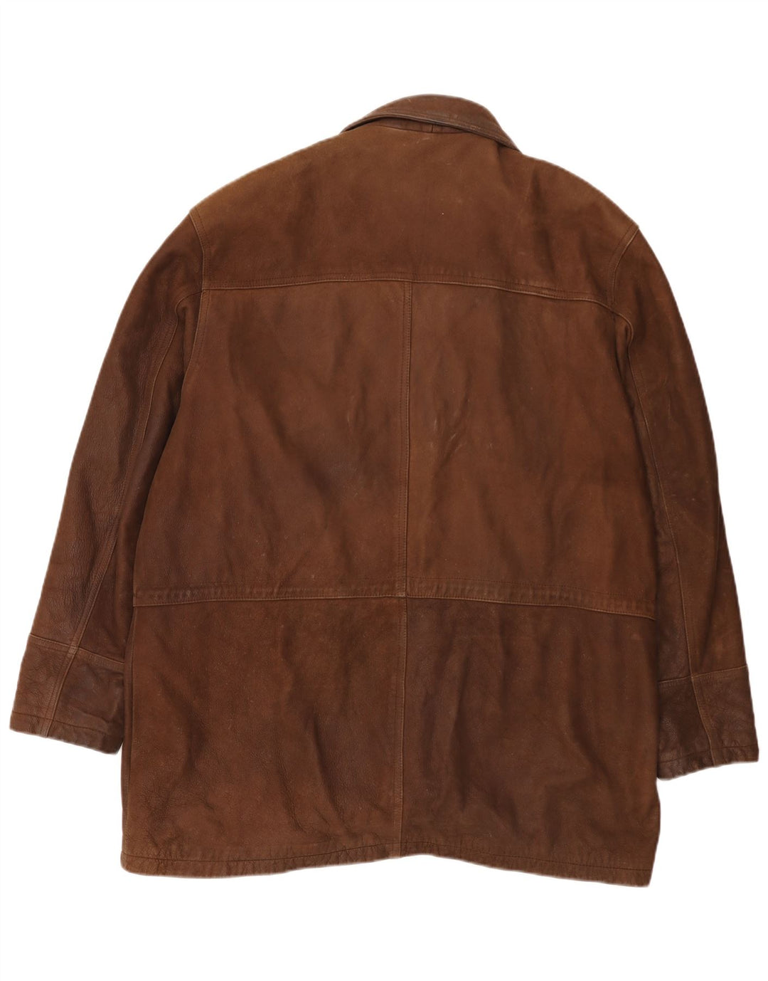 Casaco de couro masculino Wilsons UK 40 grande marrom