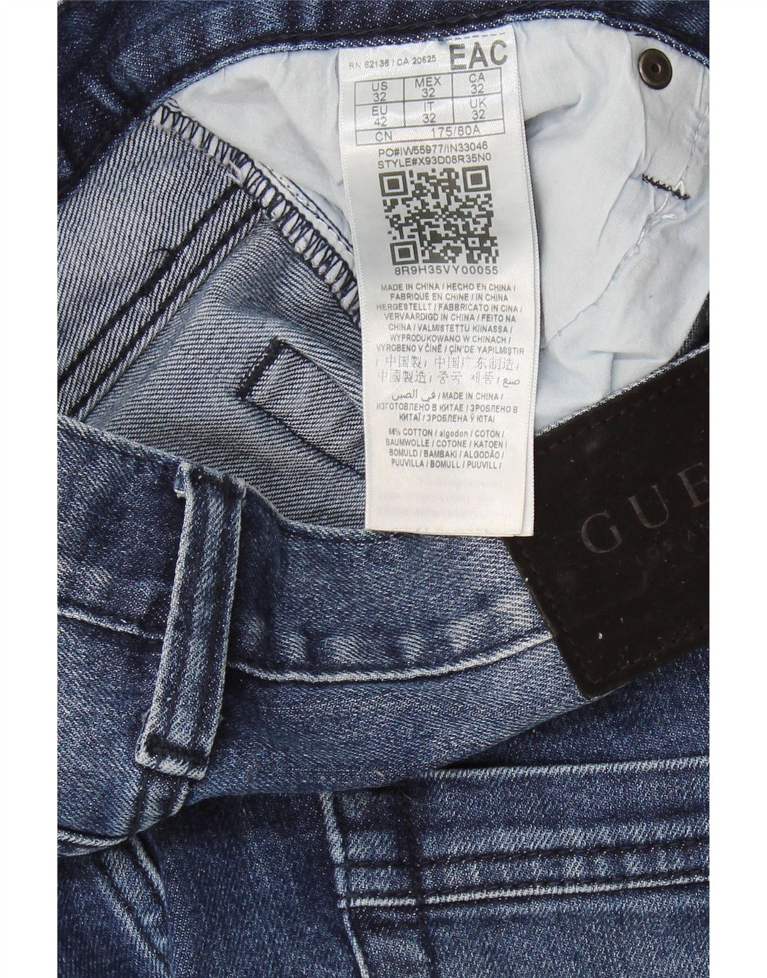 GUESS Womens Denim Shorts W32 Large  Blue Vintage Guess and Second-Hand Guess from Messina Hembry 