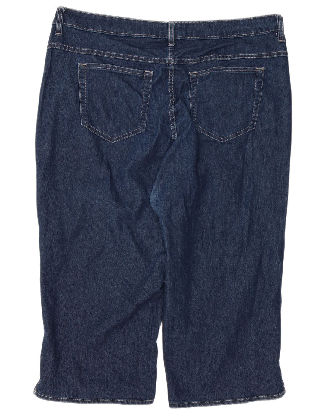 Calça jeans feminina LEE Riders Capri W38 L19 azul marinho