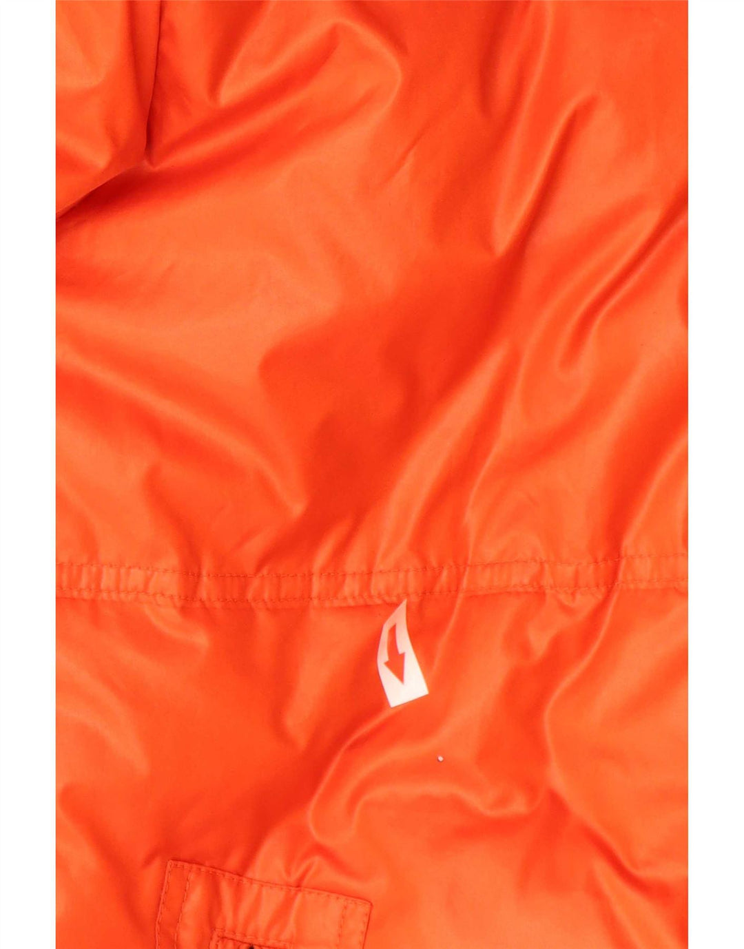 Jaqueta masculina Fila com capuz acolchoada UK 36 poliéster laranja pequeno
