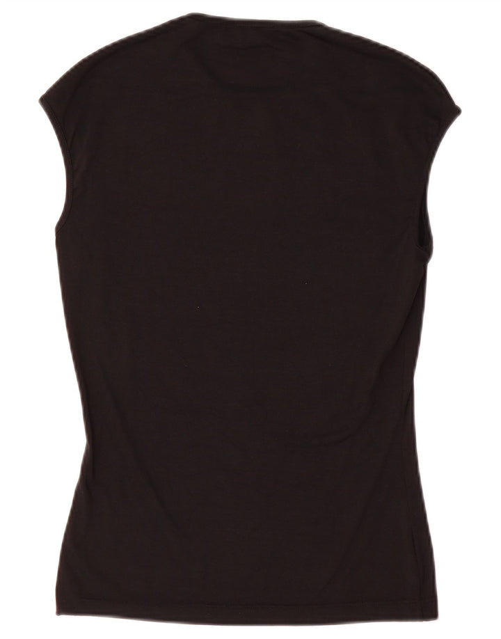 Colete feminino Max & Co. UK 8 pequeno preto