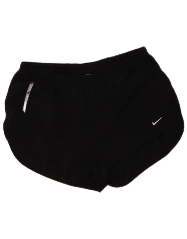 Shorts esportivos femininos Nike UK 18 XL preto poliéster