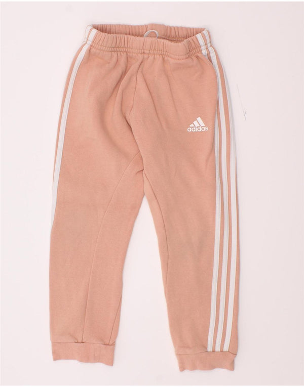 Adidas Meninas Calças de Treino Joggers 3-4 Anos Algodão Rosa