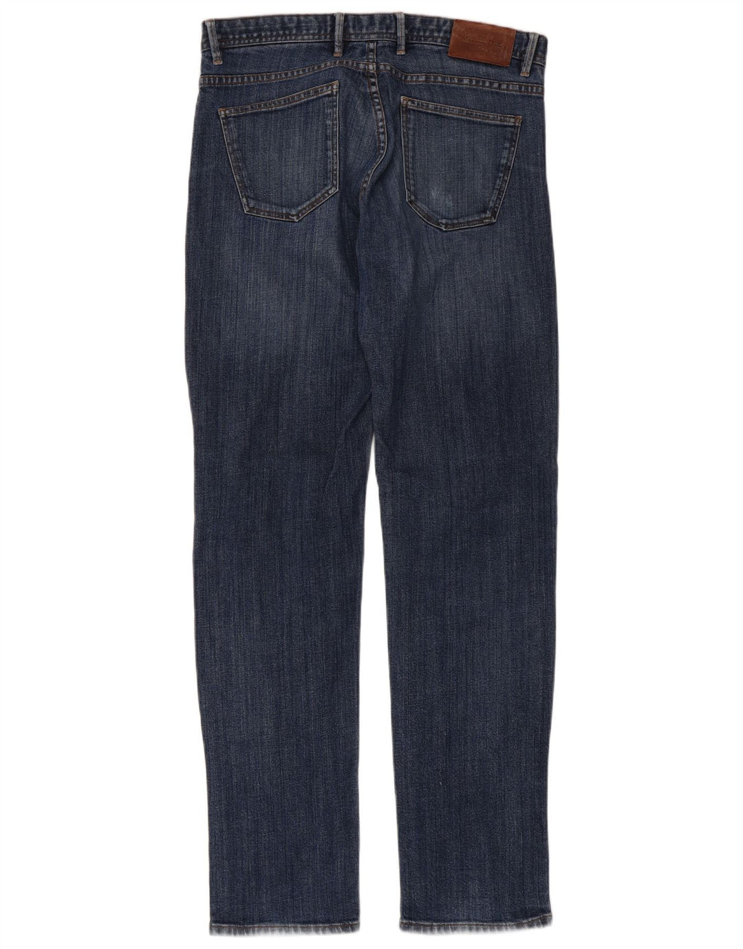 Jeans Slim Masculino Massimo Dutti EU 42 Grande W32 L32 Azul