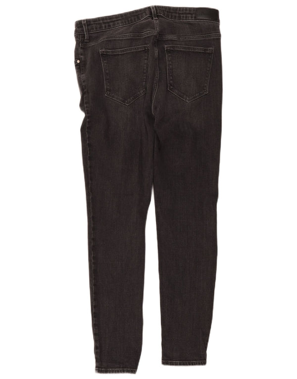 Wrangler Jeans Skinny Feminino W31 L30 Algodão Preto