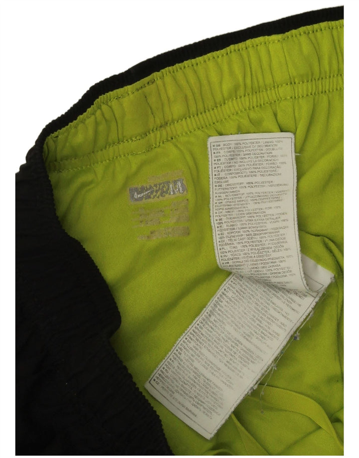 Shorts esportivos masculinos Nike médio preto poliéster