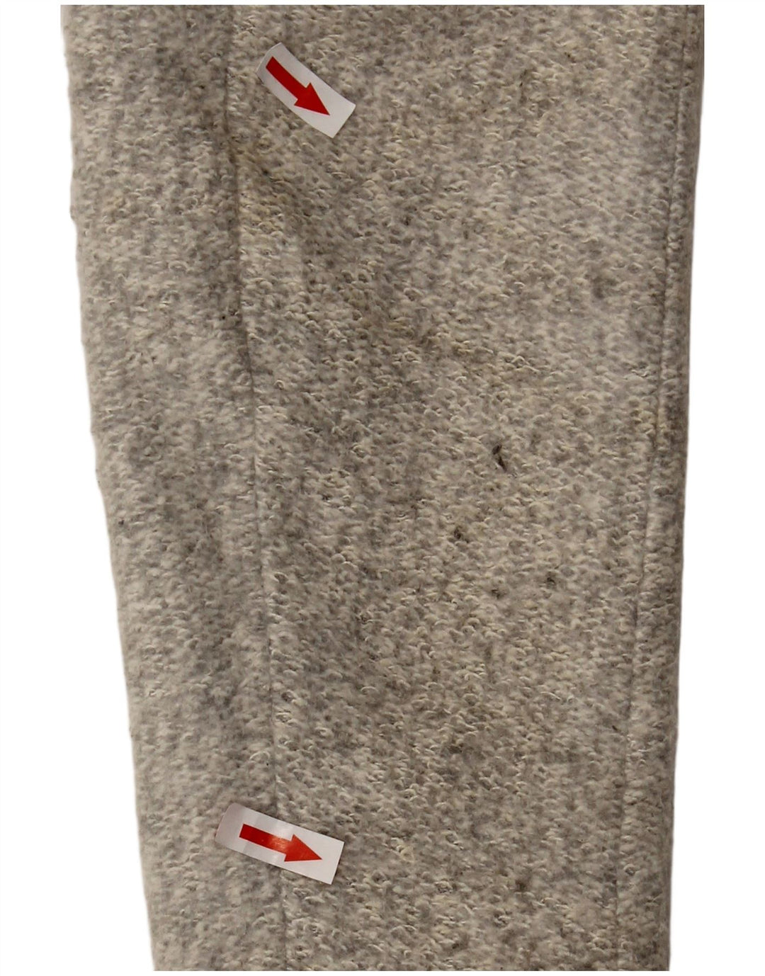 Sobretudo feminino Zara UK 14 grande poliéster cinza