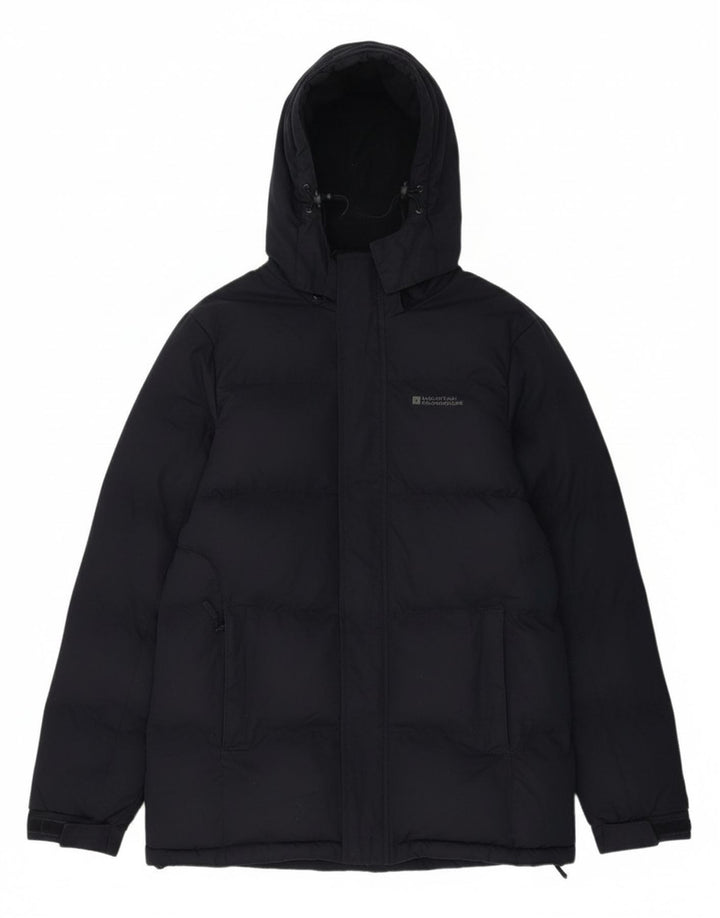 Jaqueta masculina acolchoada com capuz MOUNTAIN WAREHOUSE Reino Unido 38 azul marinho médio