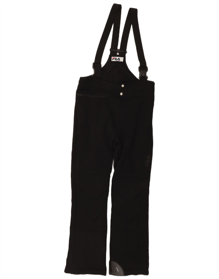 Calça feminina Fila Graphic Dungarees Ski IT 46 grande poliamida preta