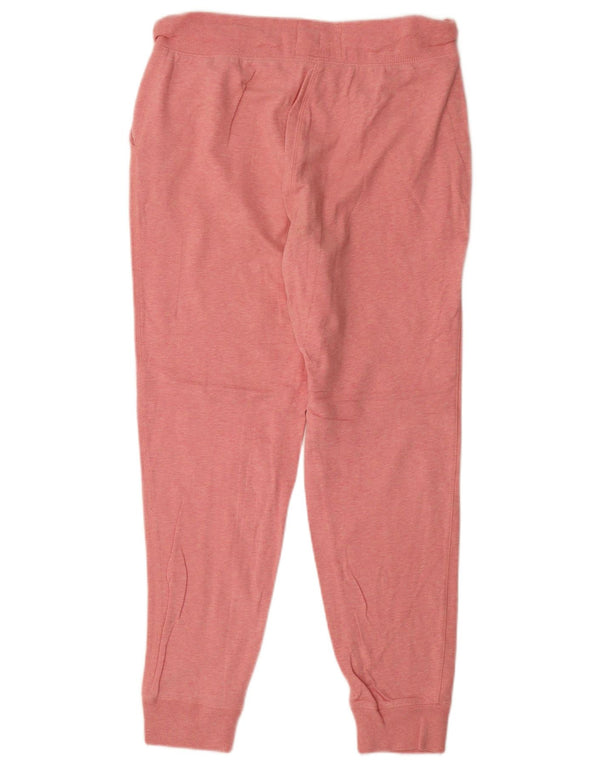Calça de treino feminina Jack Wills Joggers Reino Unido 12 médio rosa manchado