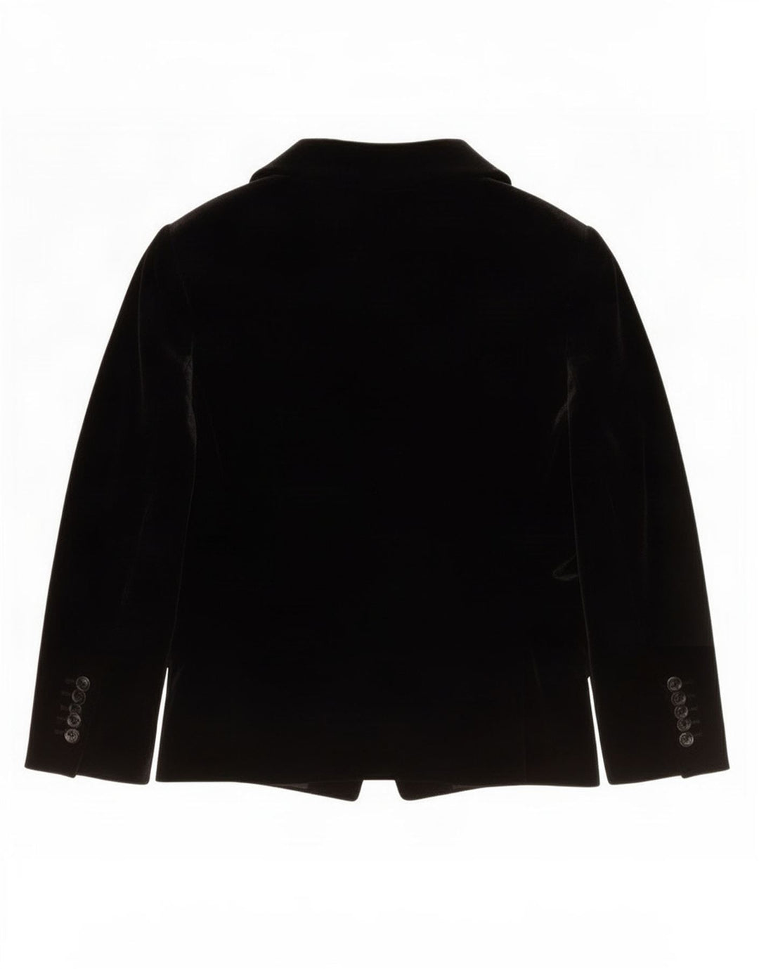 Jaqueta blazer feminina de veludo com 1 botão Coast UK 12 poliéster preto médio