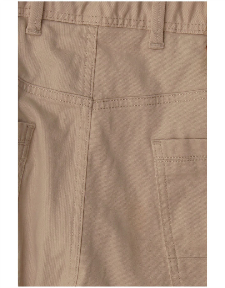 Calça casual reta masculina MASSIMO DUTTI UE 38 pequena W30 L33 bege