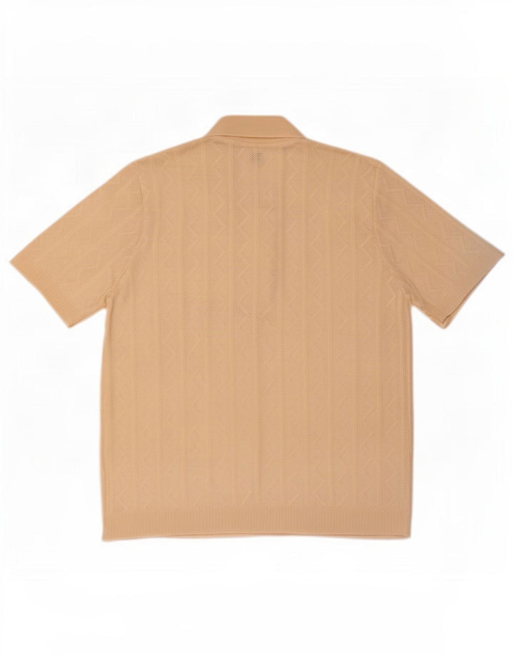 Camisa polo masculina Huber médio bege