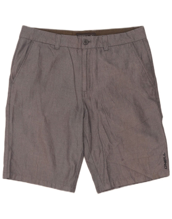 O'Neill Mens Chino Shorts W33 Poliéster Cinza Médio