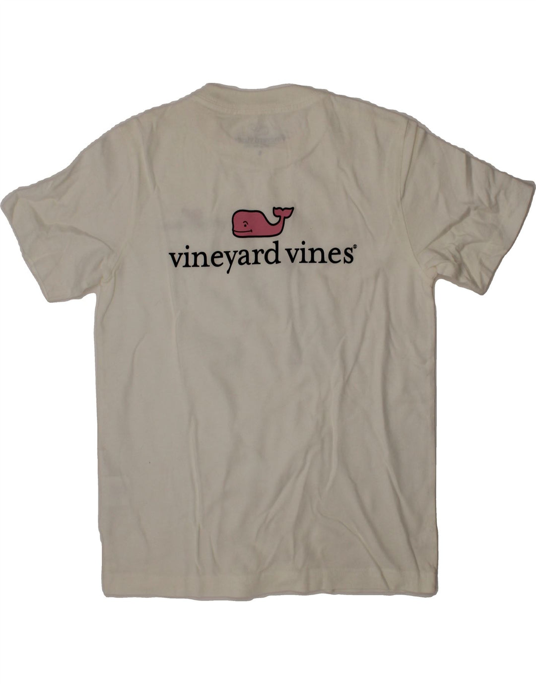 VINEYARD VINES Girls Graphic T-Shirt Top 5-6 Years Off White Cotton Vintage Vineyard Vines and Second-Hand Vineyard Vines from Messina Hembry 