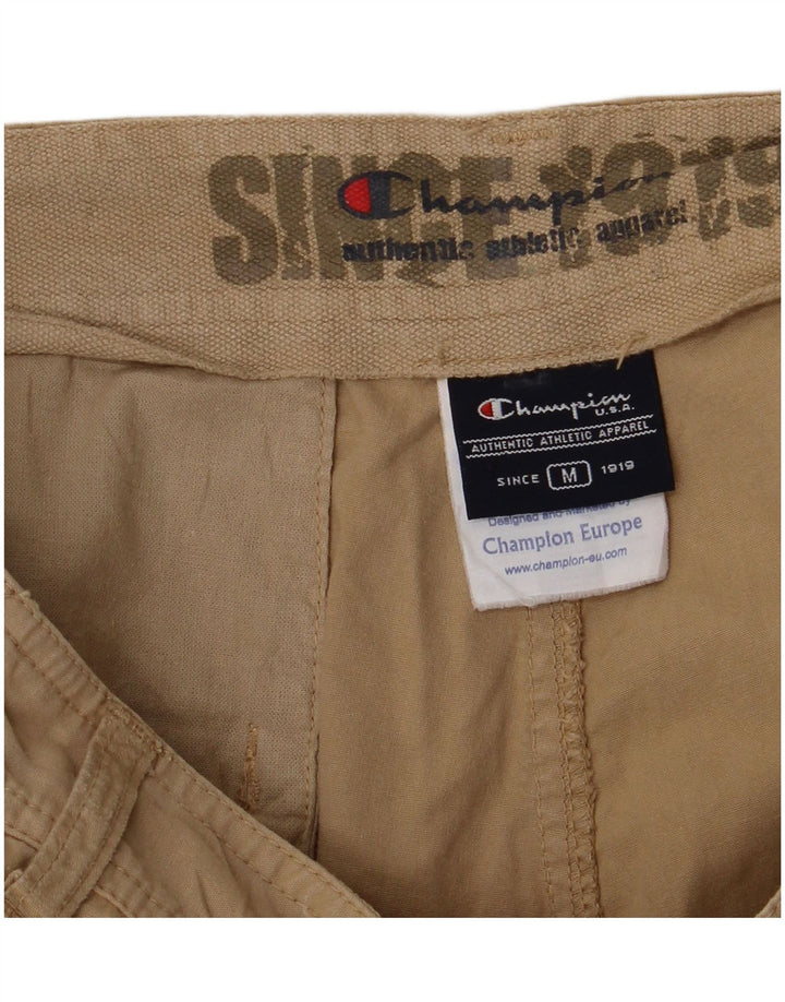 Shorts cargo masculino Champion médio W30 algodão bege