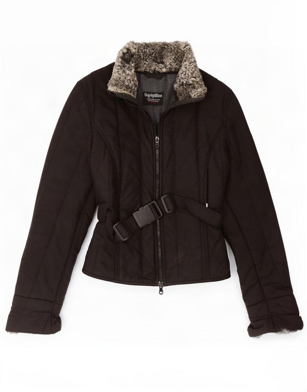 Jaqueta corta-vento feminina Refrigiwear UK 18 XL preto nylon