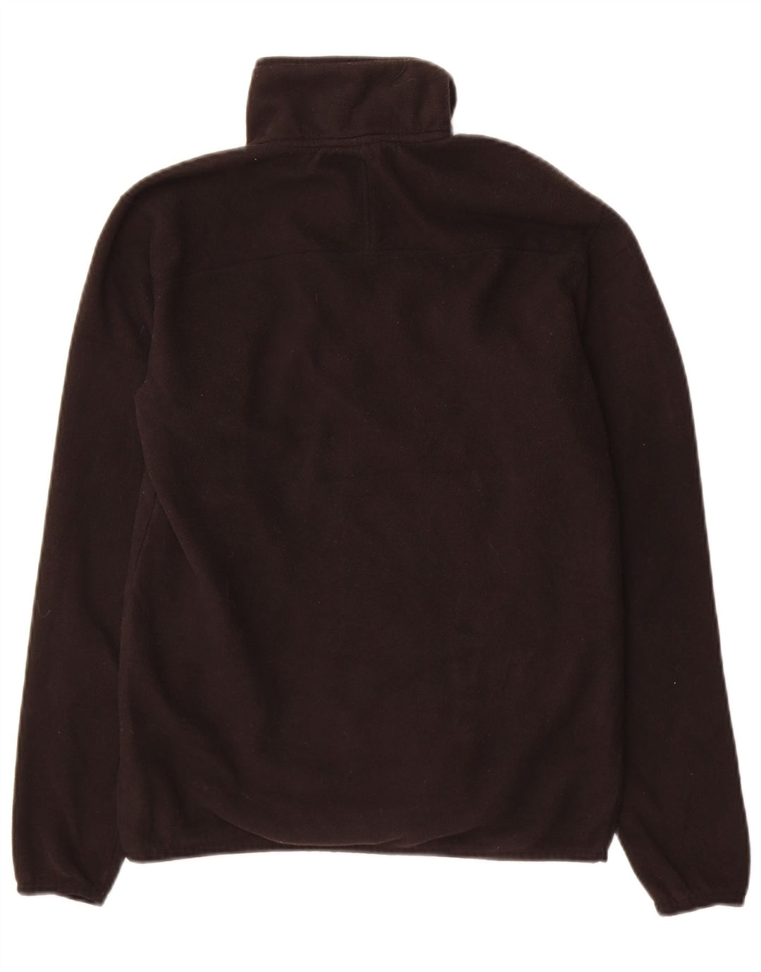 Suéter masculino The North Face com zíper e gola em lã, pequeno, preto, poliéster