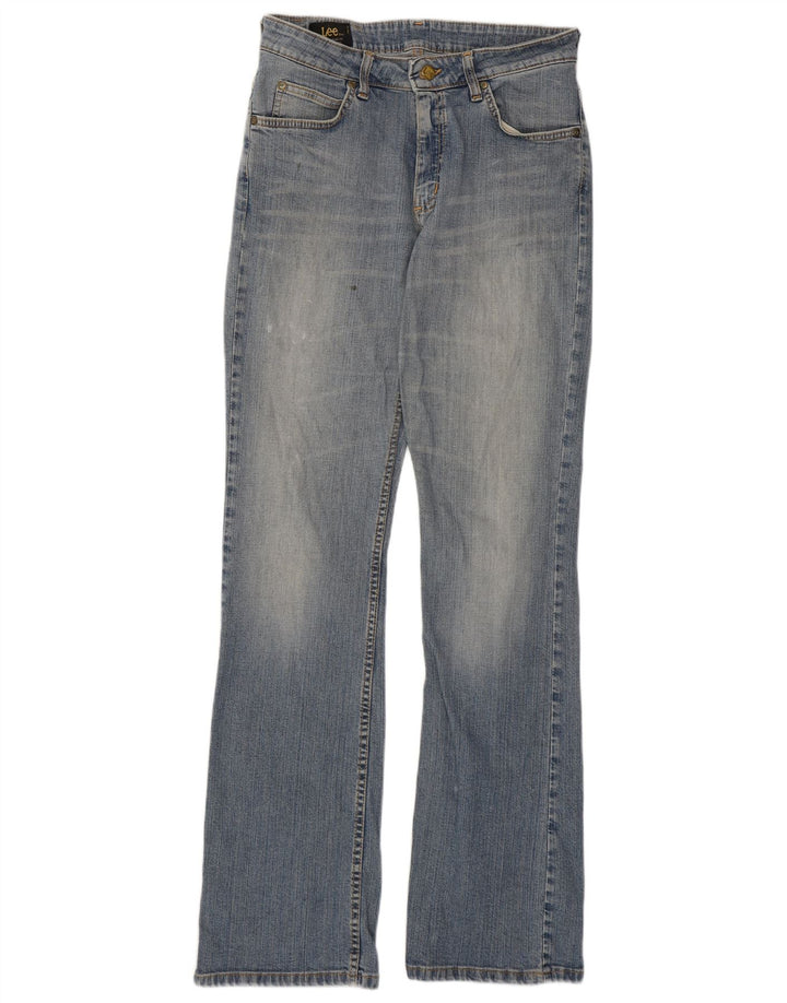 Lee Womens Cameron Bootcut Jeans W28 L33 Azul Algodão