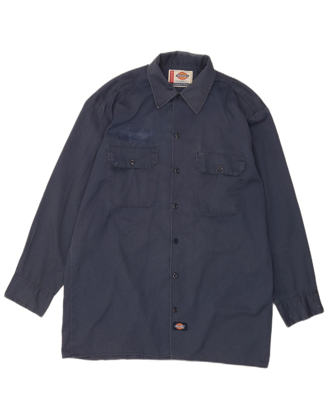 Camisa masculina Dickies poliéster azul marinho médio