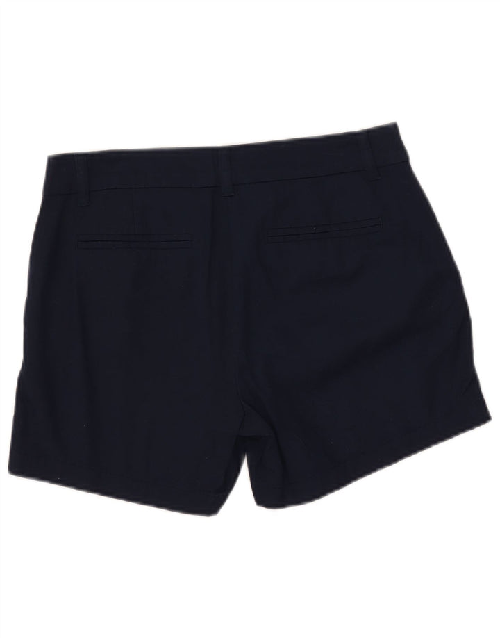 J. Crew Shorts Chino Feminino US 6 Médio W30 Algodão Azul Marinho