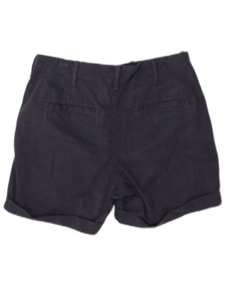 Shorts Chino feminino Gap cáqui US 4 pequeno W27 algodão cinza